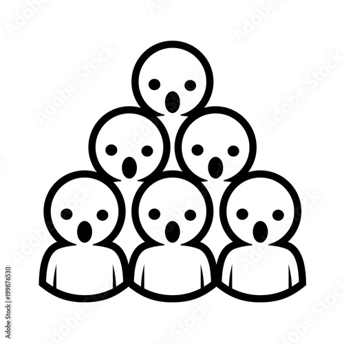 voice choir icon design