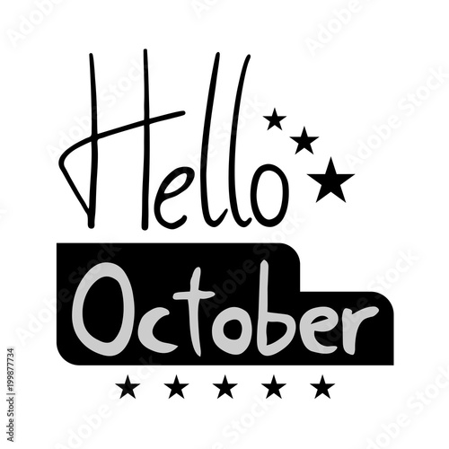 hello October symbol