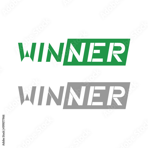 flat winner symbol