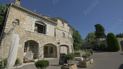Buildings on Rempart Courtine Saint-Mitre street