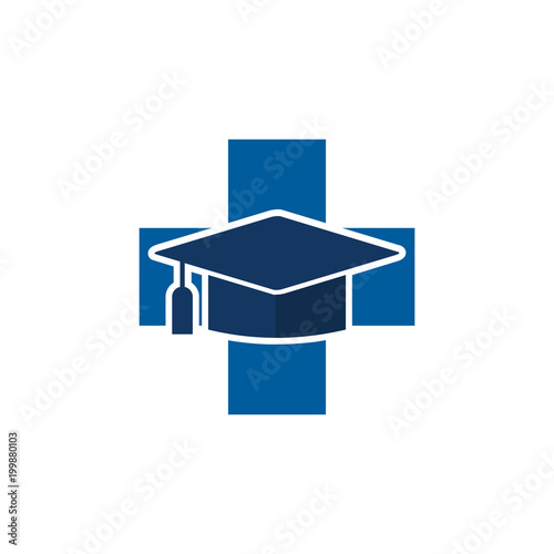 Education Medical Logo Icon Design