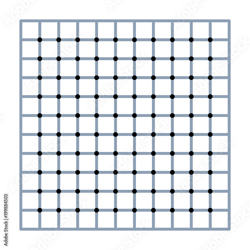 Optical illusion effect, op art vector abstract background. Print pattern mosaic or wallpaper.