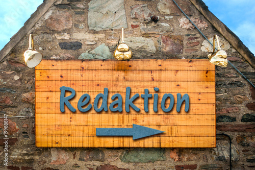 Schild 303 - Redaktion