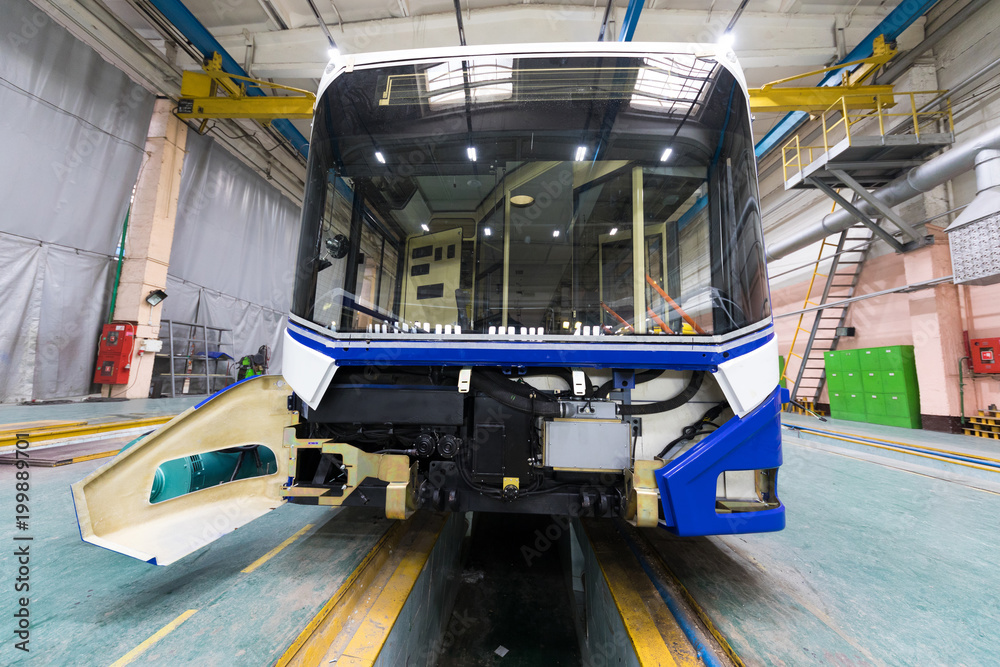 Trolleybus production line