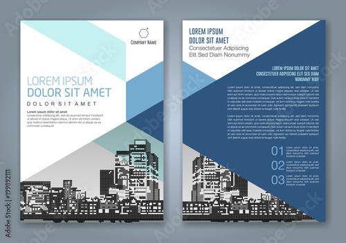 Abstract minimal geometric shapes polygon design background for business annual report book cover brochure flyer poster