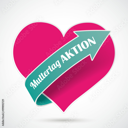 Herz Muttertag Aktion