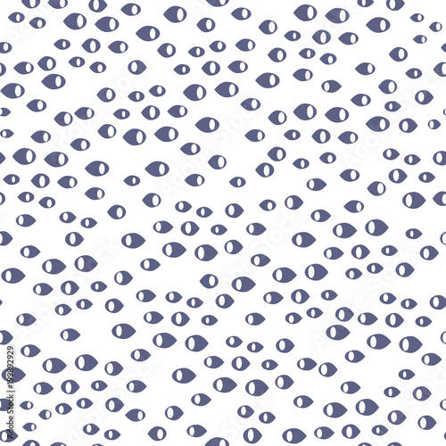 Vector seamless abstract background, freehand doodles pattern.