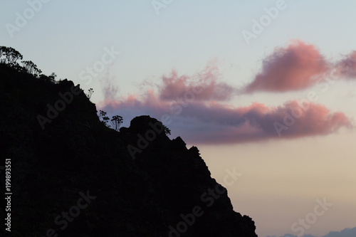 Tenerife mountains landscape. Canary Islands