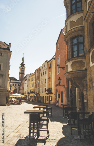 Linz street Austria