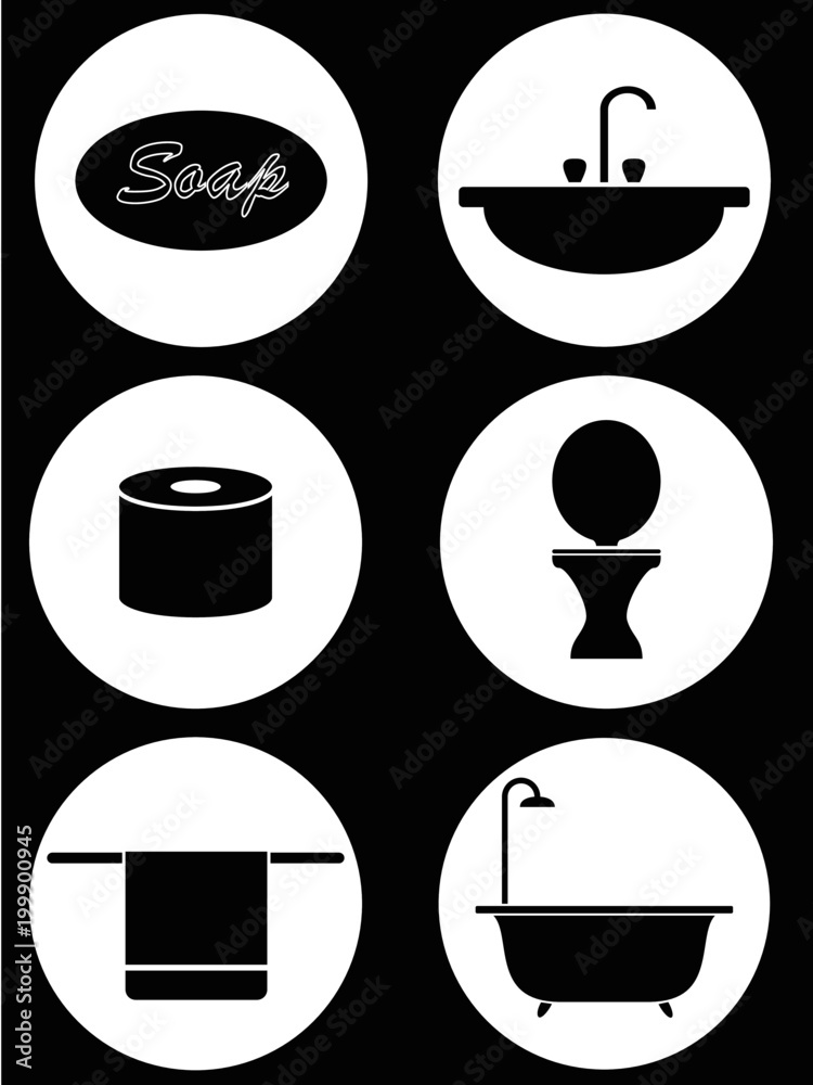 Toilet icons 