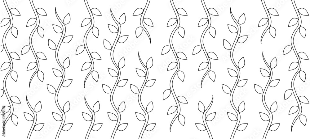 Leaf pattern Leaf pattern