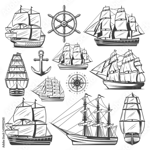 Vintage Big Ships Collection