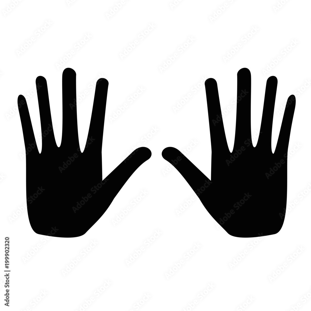 Fototapeta premium Hands vector