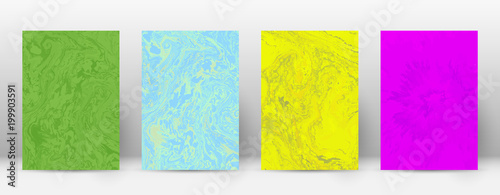 Abstract cover. Modern design template. Admirable suminagashi marble. Minimalistic hipster flyer design. Wonderful trendy abstract cover. Vector illustration.