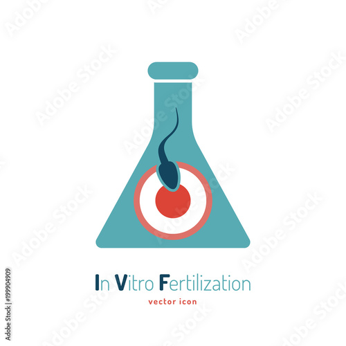 In vitro fertilisation icon