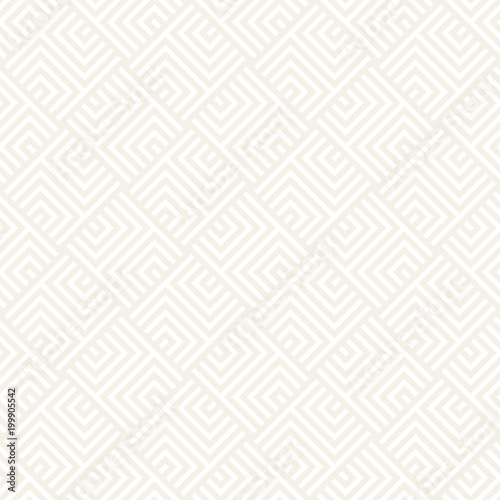 Vector seamless subtle lattice pattern. Modern stylish texture with monochrome trellis. Repeating geometric grid.