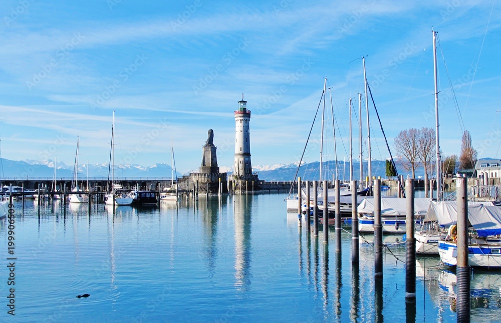 Hafen, Lindau, Bodensee