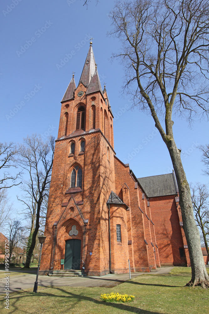 Hanstedt: St. Jakobi-Kirche (1882, Niedersachsen)