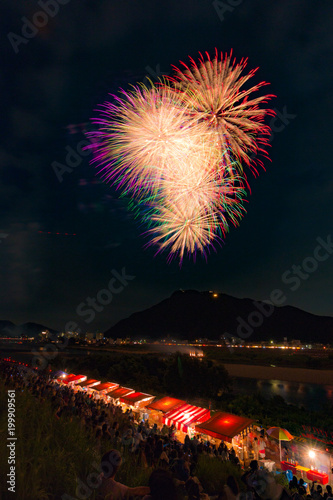 全国花火大会(長良川花火大会） 2017