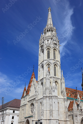 Matthiaskirche im Burgviertel von Budapest, Ungarn