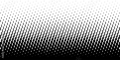Halftone rounded lines oblique gradient pattern background. Vector illustration.