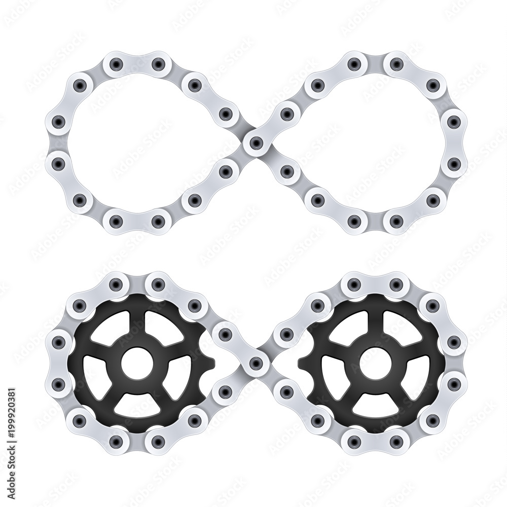 Motorbike Chain Vector