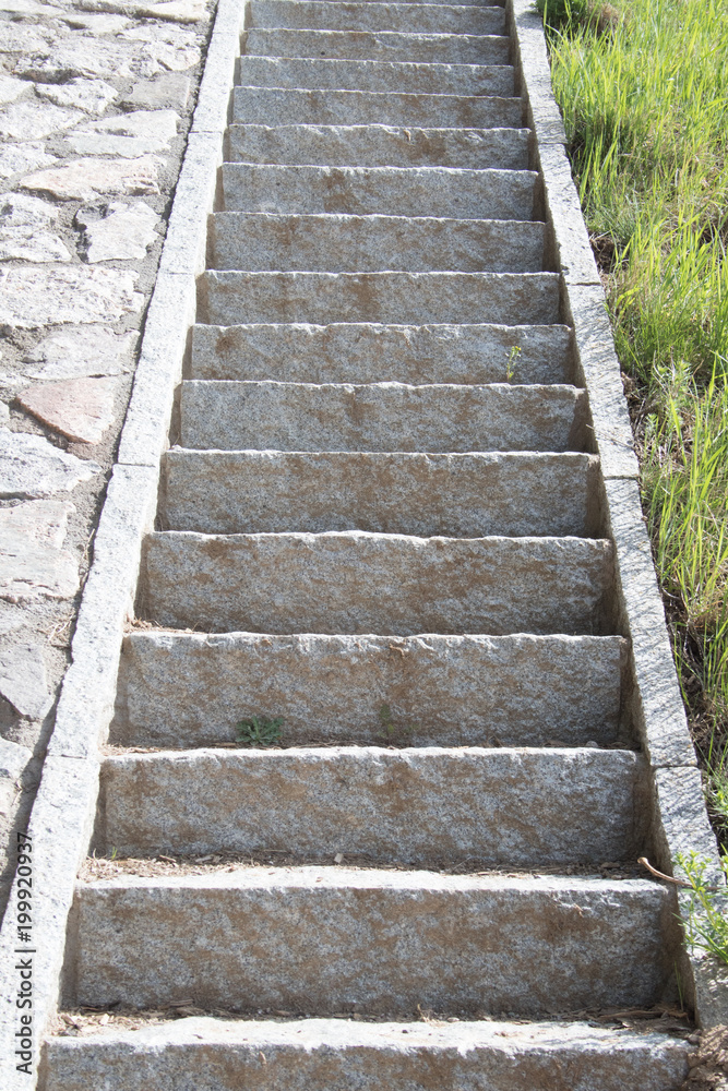 Stair in beton