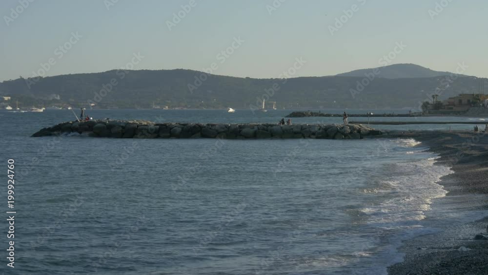 Sainte-Maxime's seafront Sainte-Maxime's seafront