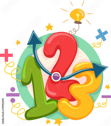 Math Time Illustration