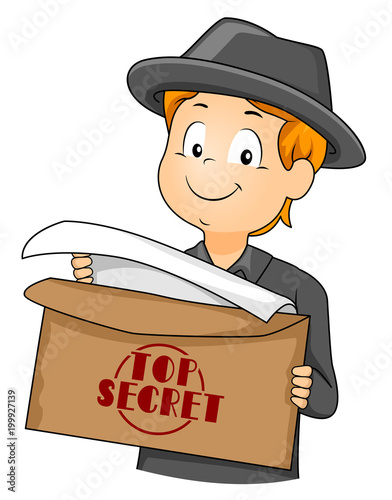 Kid Boy Agent Top Secret En...