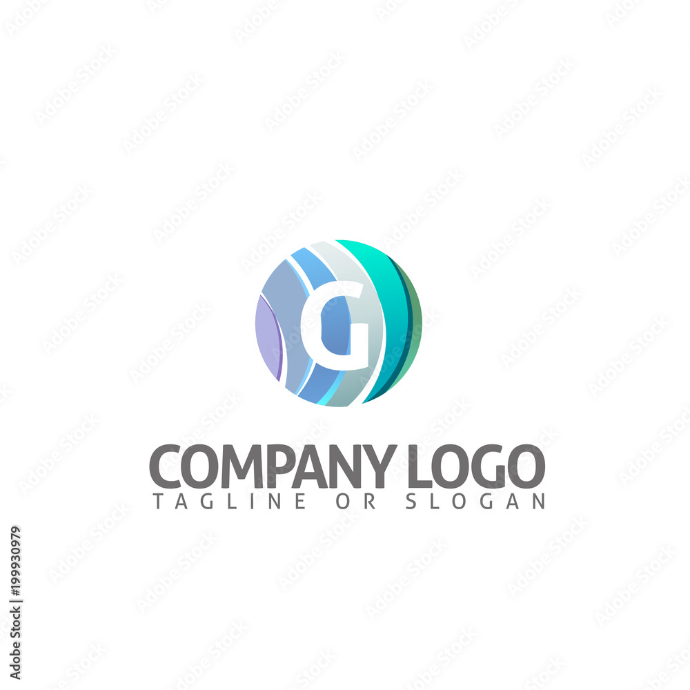 G LETTER LOGO TEMPLATE