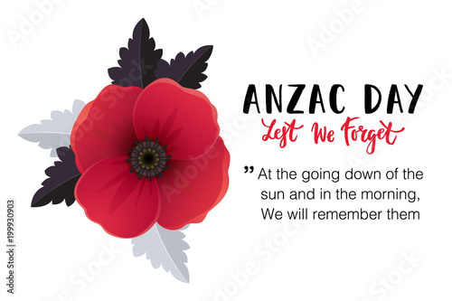 Anzac day card