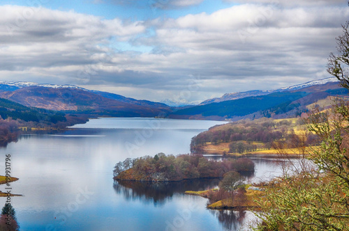Loch Tummel in Schottland © hespasoft