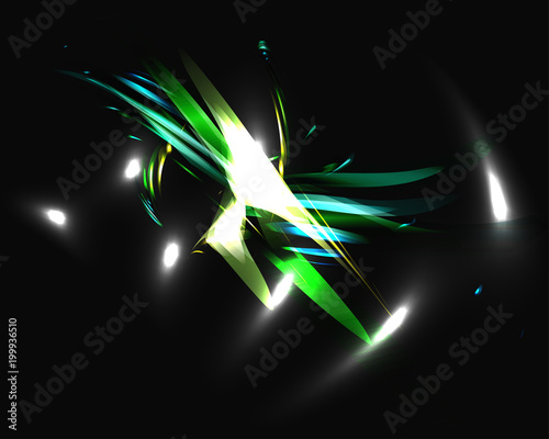 Abstract background composed of simple elements