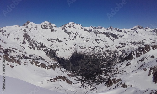 SNOW IN THE MOUNTAINS