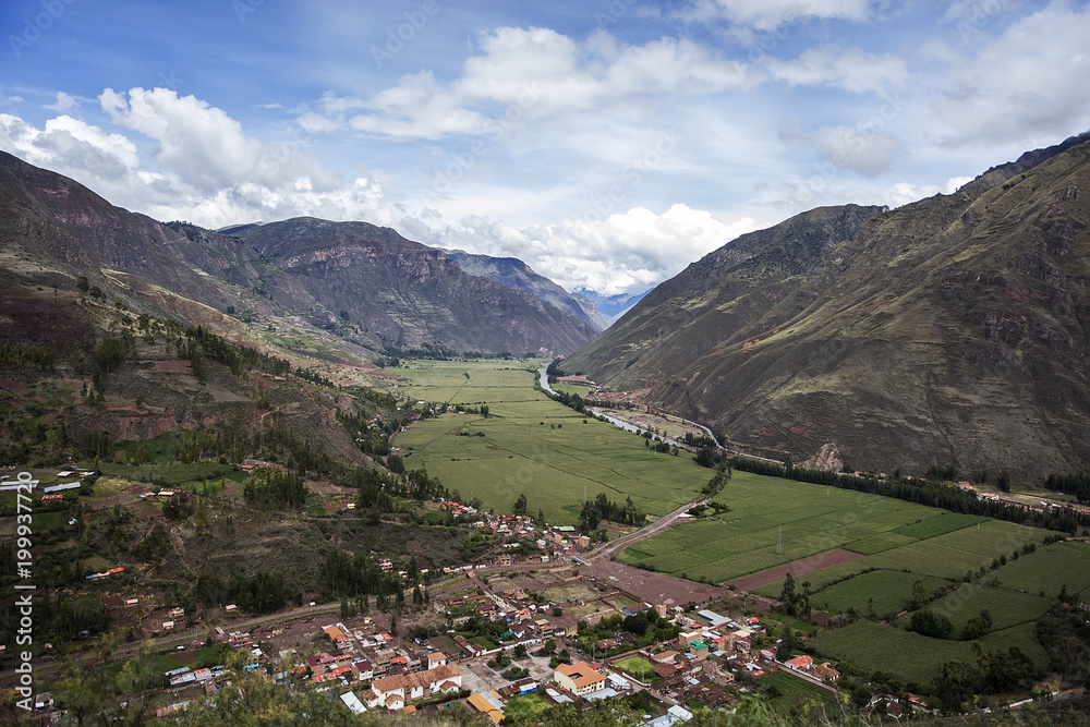 Sacred Valley of the Incas in Peru
