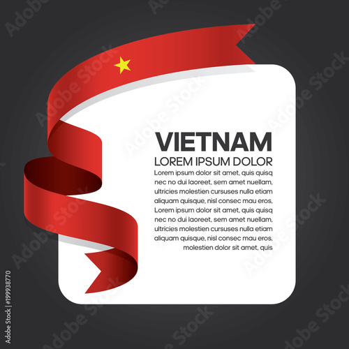 Vietnam flag background