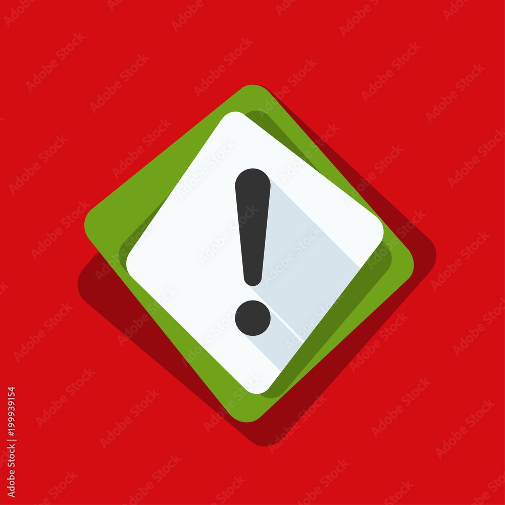 Exclamation Danger sign illustration Exclamation Danger sign illustration