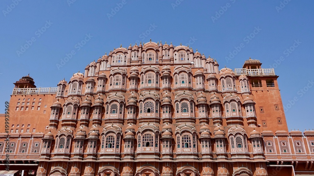 Palast der Winde, Hawa Mahal in Jaipur, Rajasthan