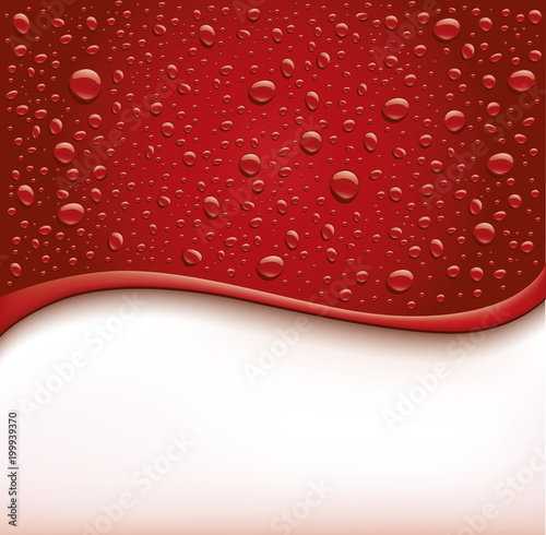 dark red bubbles droplets background