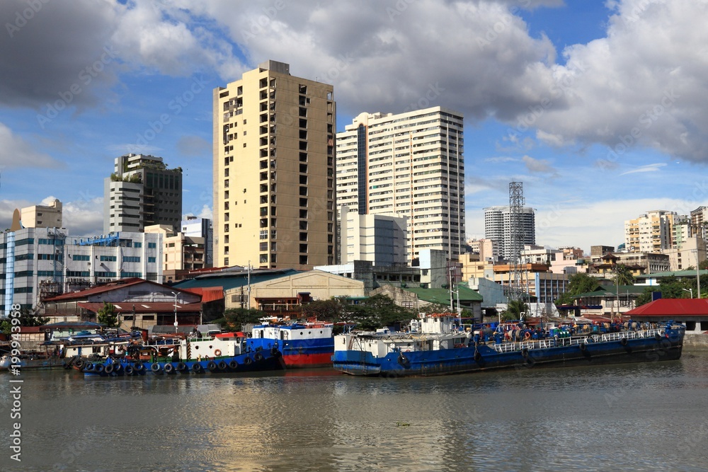 Manila city skyline