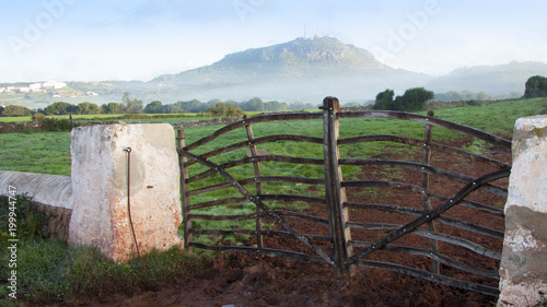 Mañana de niebla en Monte Toro Es Mercadal
