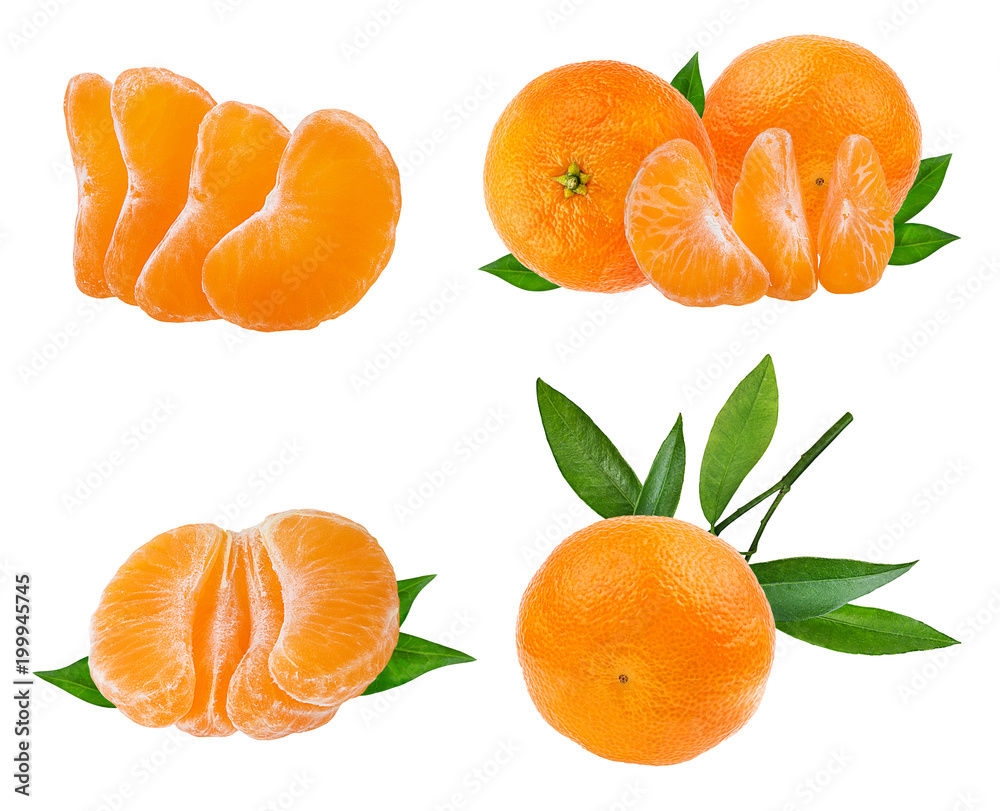 Fresh mandarin orange isolated on white background with clipping path Fresh mandarin orange isolated on white background with clipping path