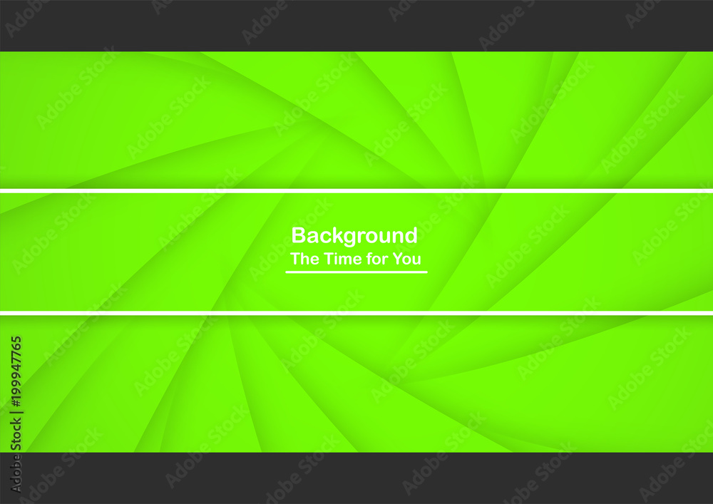 Abstract green background with copy space for white text. Modern template design for cover, brochure, web banner and magazine.