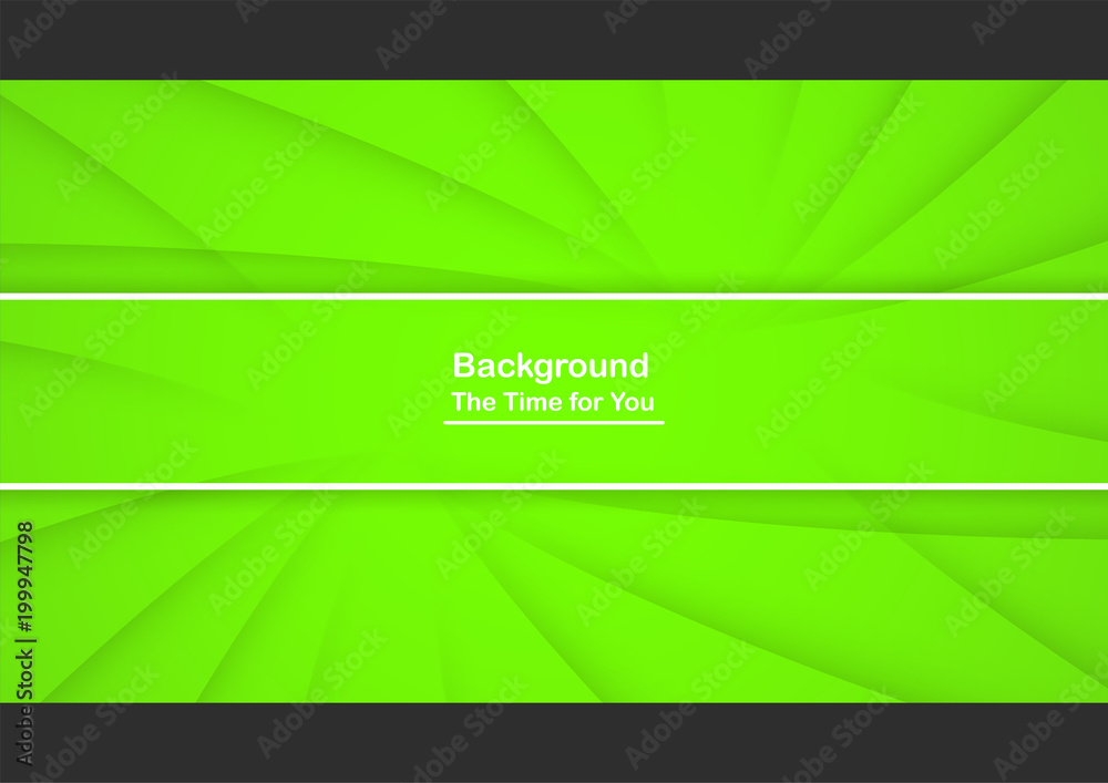 Abstract green background with copy space for white text. Modern template design for cover, brochure, web banner and magazine.