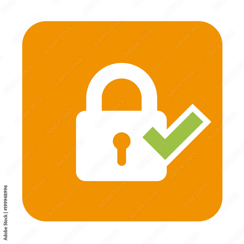 Web Security Lock Icon Web Security Lock Icon