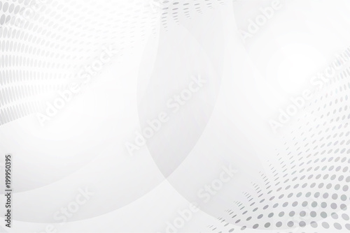 White abstract background vector. Gray abstract. Modern design background for report and project presentation template. Vector illustration graphic. Futuristic and Circular curve shape