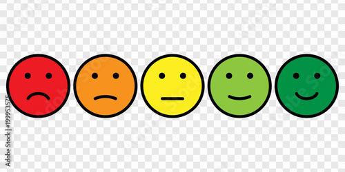 Smiley face icon set