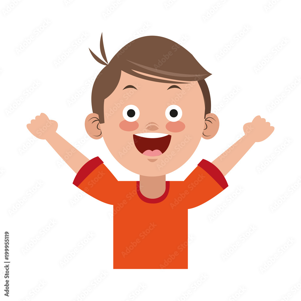 Cute boy cartoon vector illustration graphic design Cute boy cartoon vector illustration graphic design