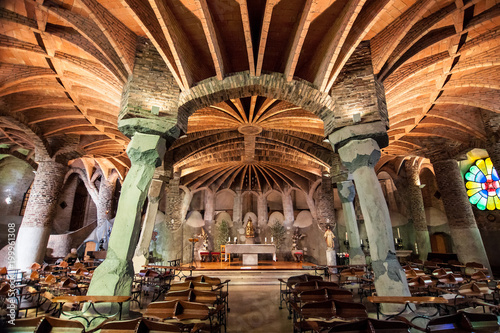 Fotografia, Obraz Church of Colonia Guell